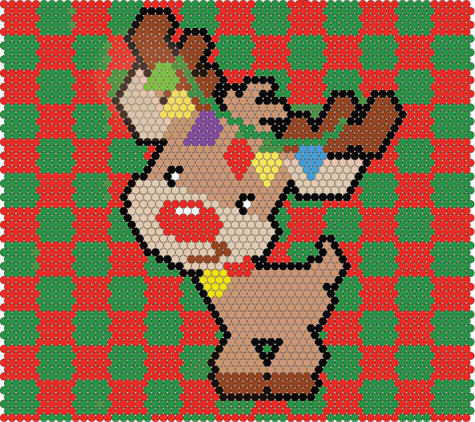 1016 Christmas Reindeer