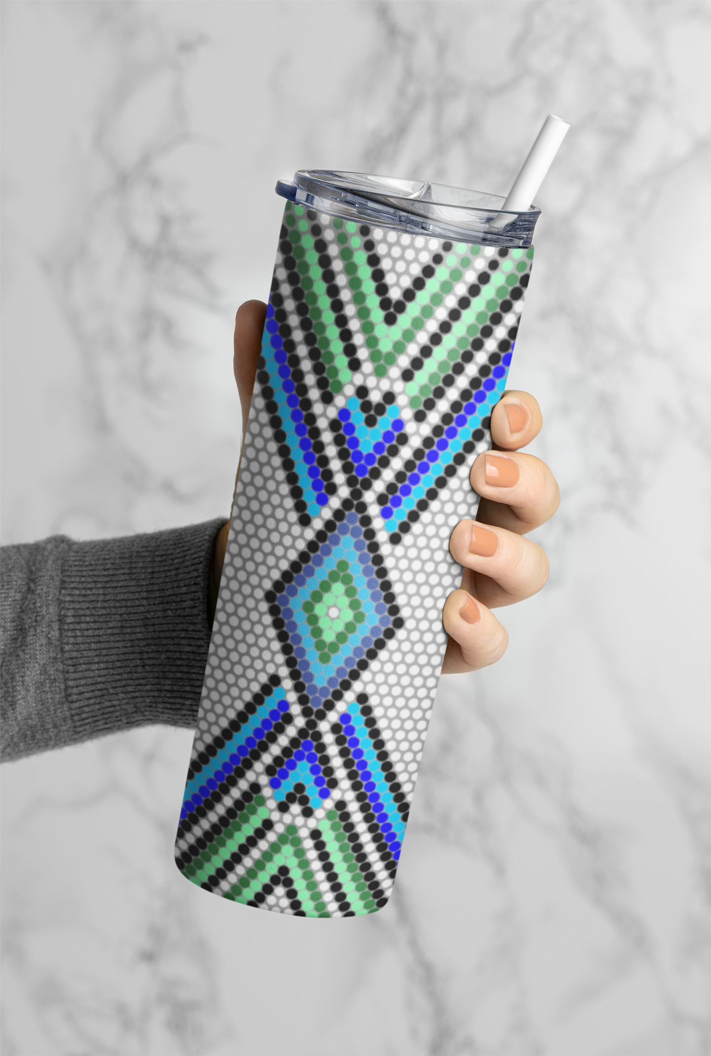 1044G Diamond Aztec Green