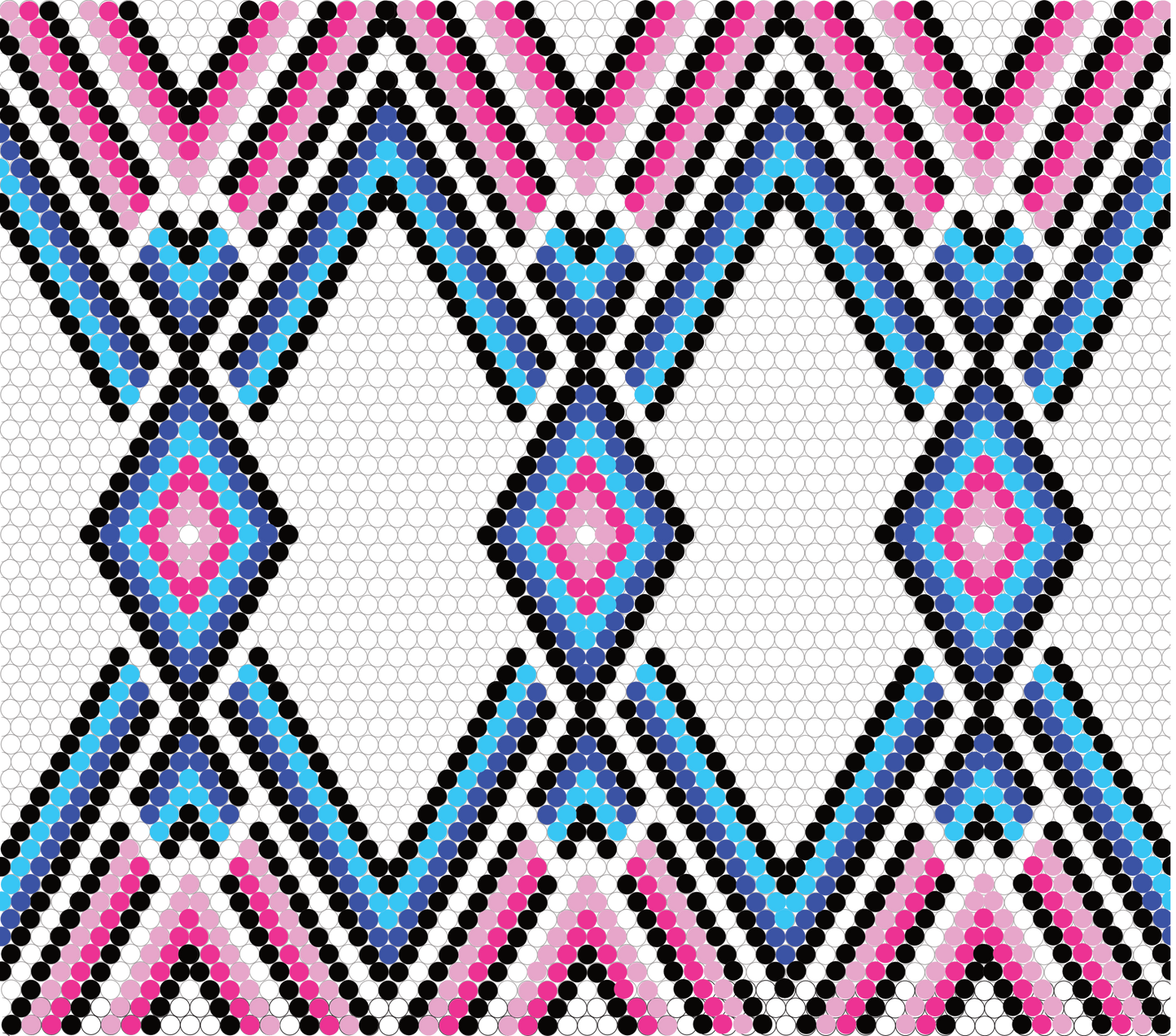 1044P Diamond Aztec Pink