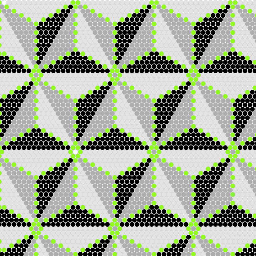 1055 Neon Green Arrows