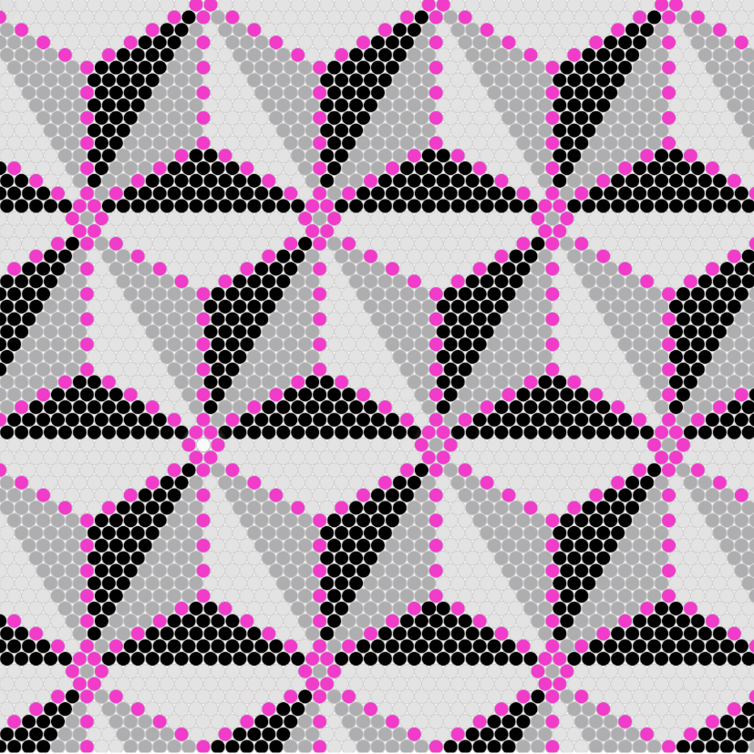 1055 Neon Pink Arrows