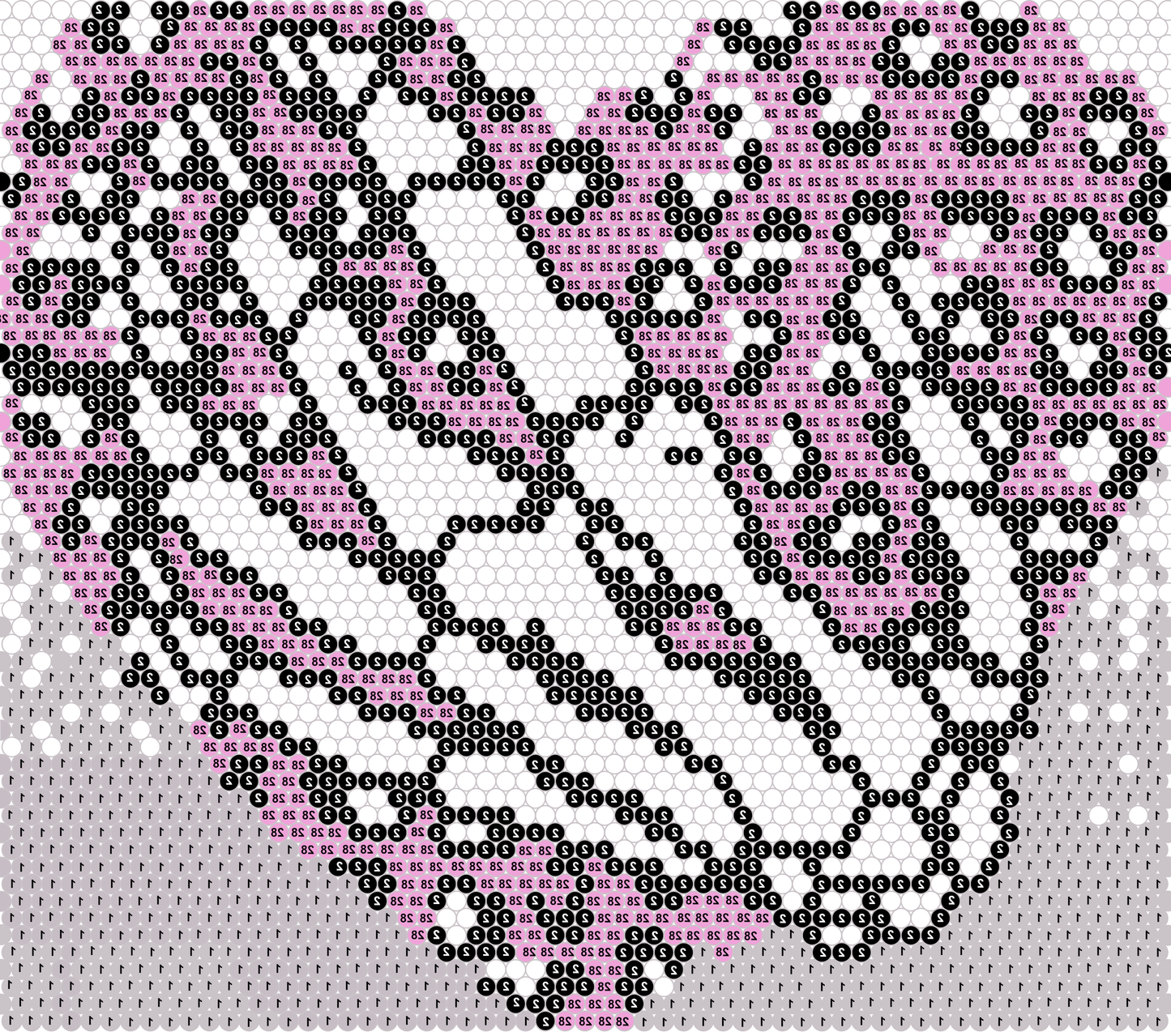 1068 Skeleton Heart