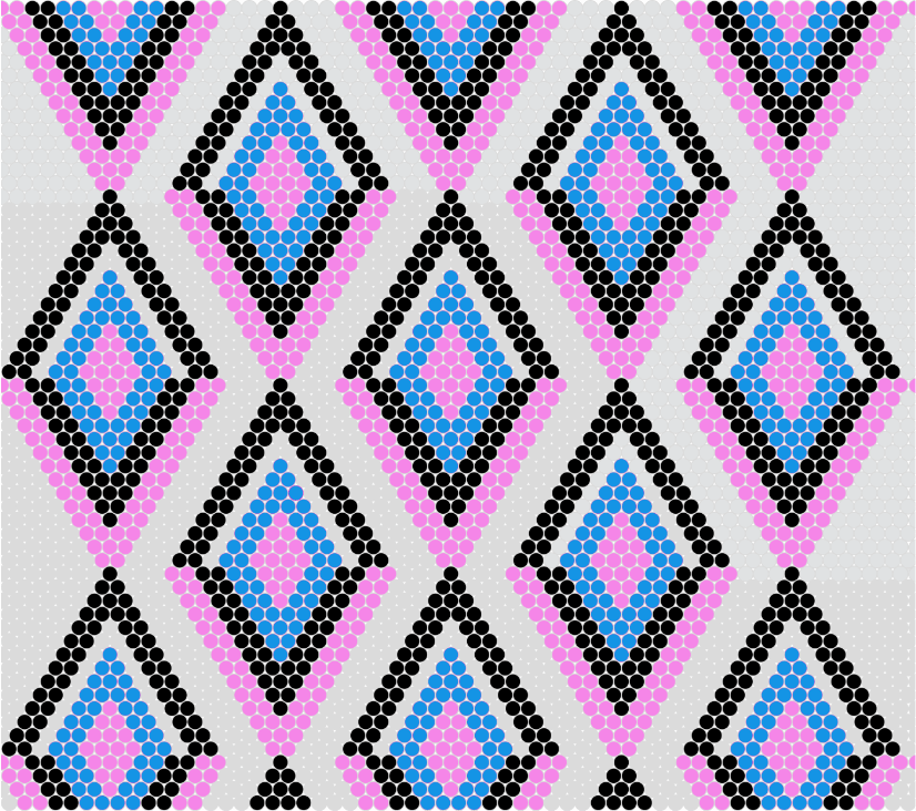 1098 Best Friend Pink & Blue