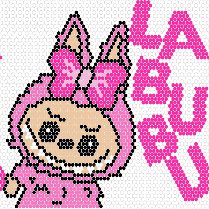 1103 Little Monster Pink