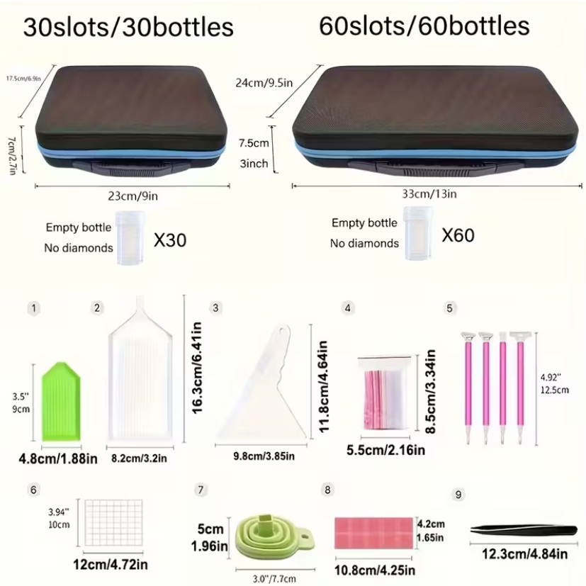 Rhinestone Accessory Case