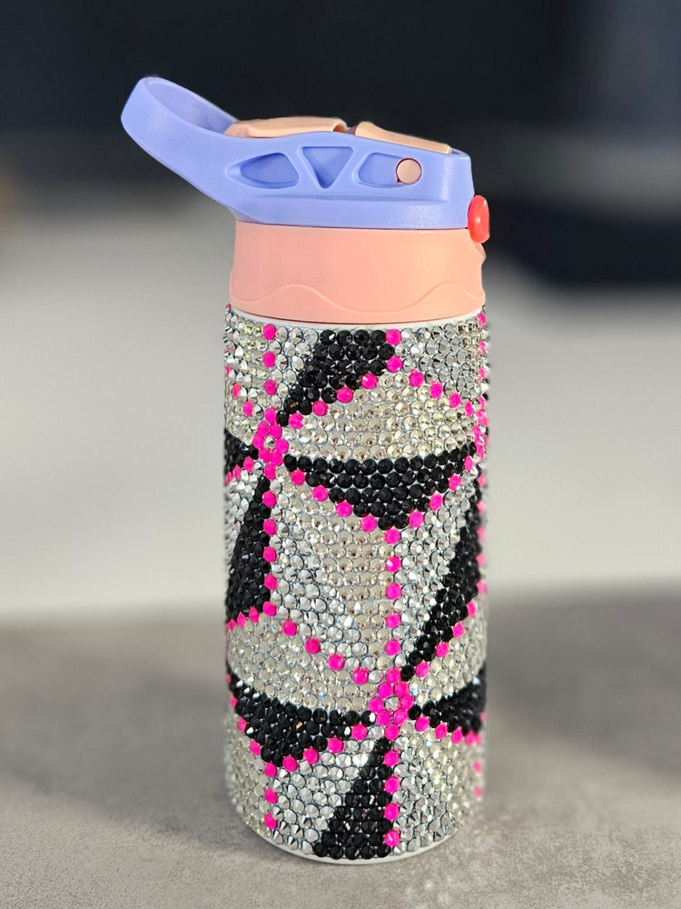 12oz Flip Top Rhinestone Tumblers