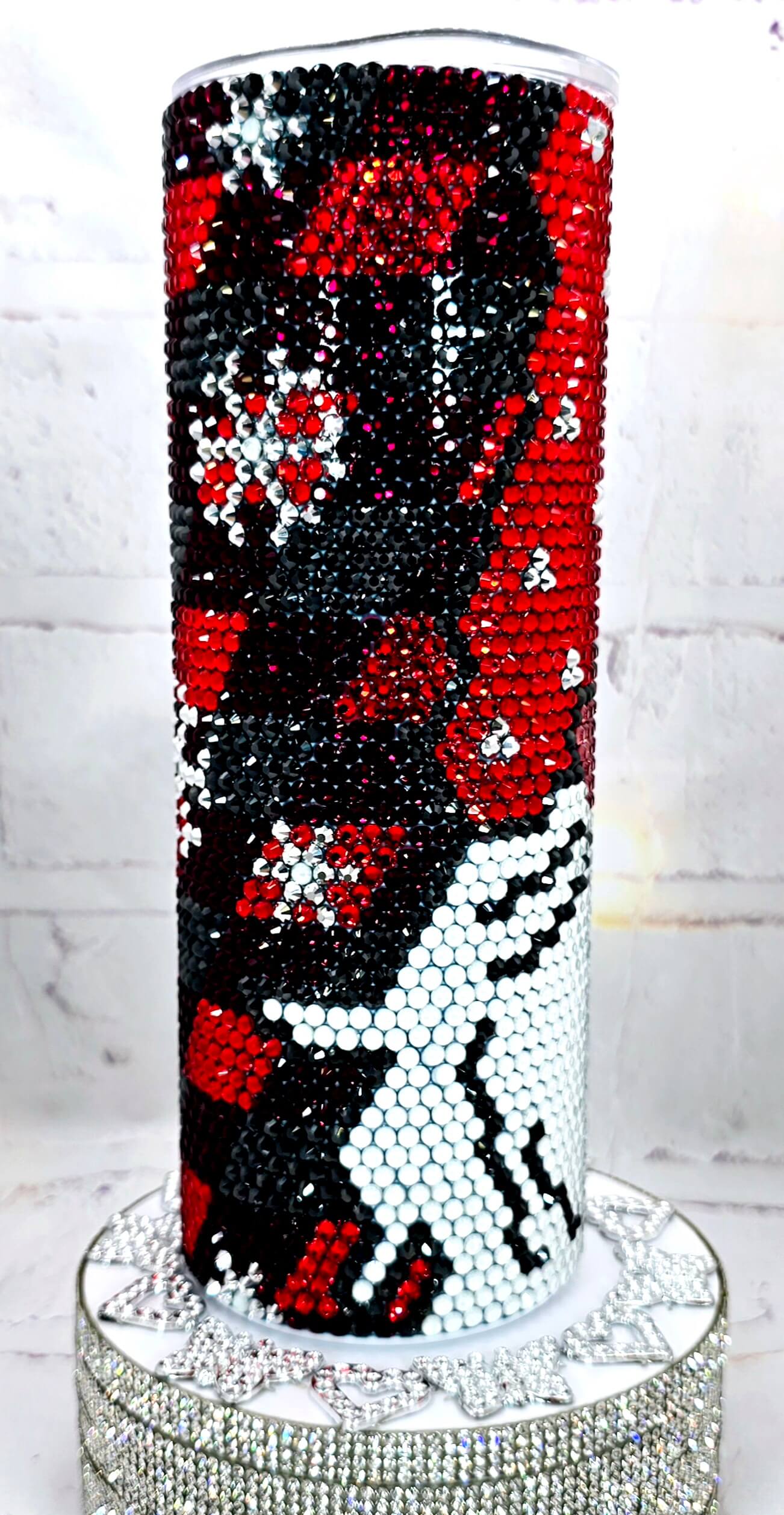 1014 Christmas Gnome 20oz Rhinestone Tumbler