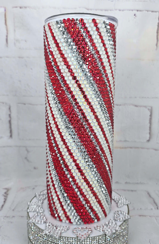 1024 Red Candy 20oz Rhinestone Tumbler