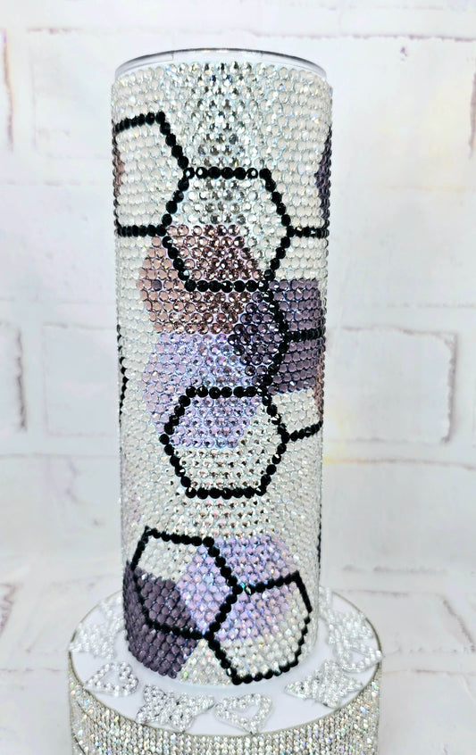 1054 Oh Honey 20oz Rhinestone Tumbler