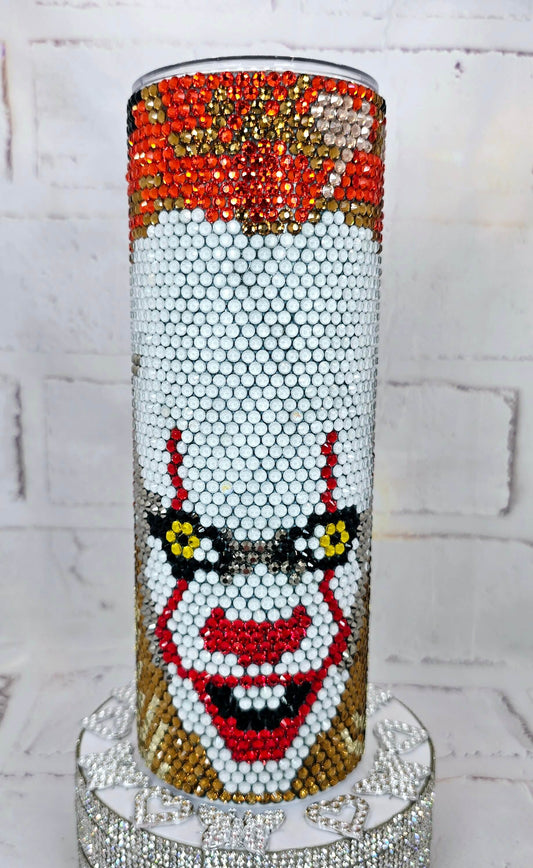 10563 Horror P 20oz Rhinestone Tumbler