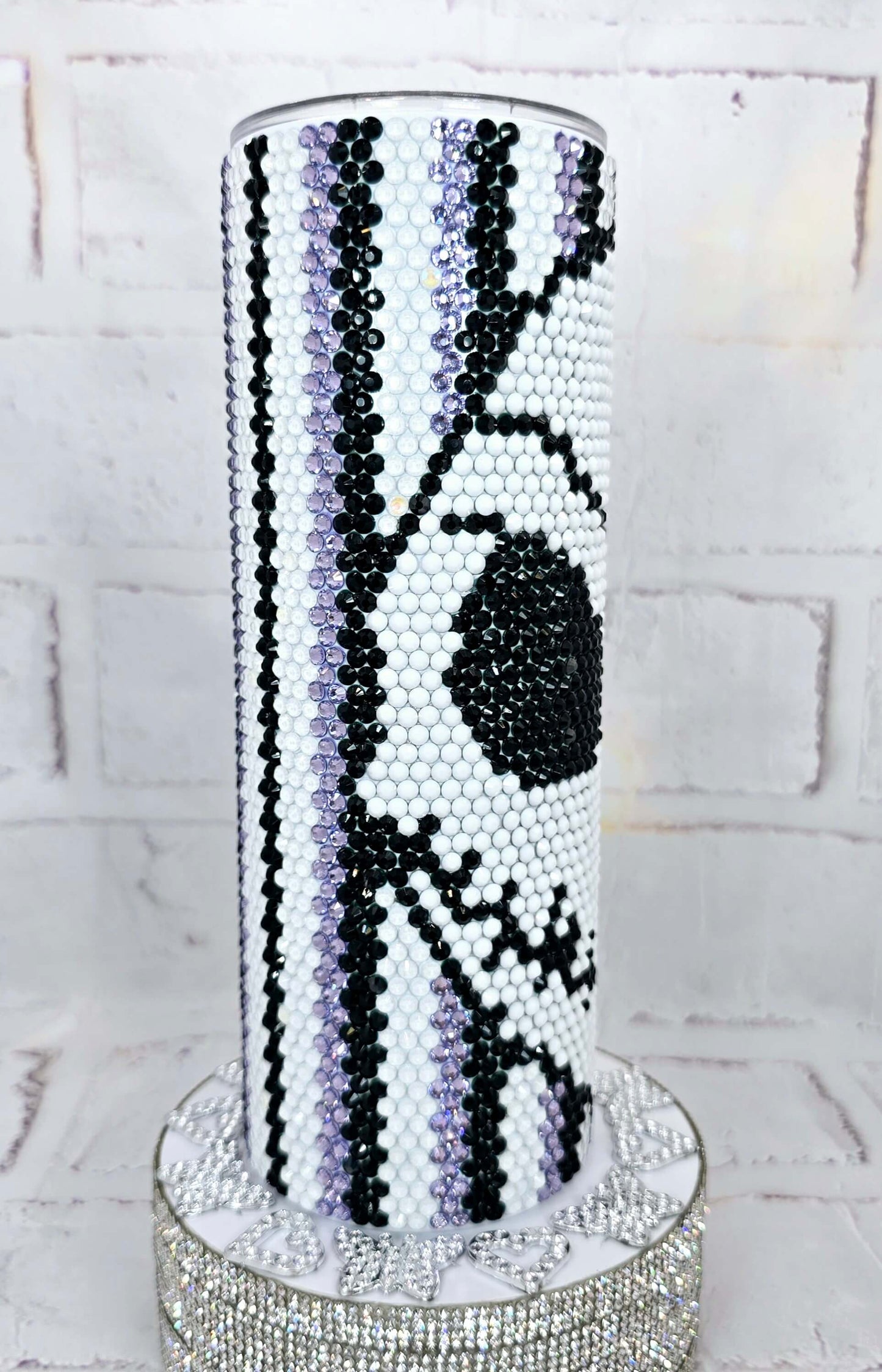 1071 Skull 20oz Rhinestone Tumbler