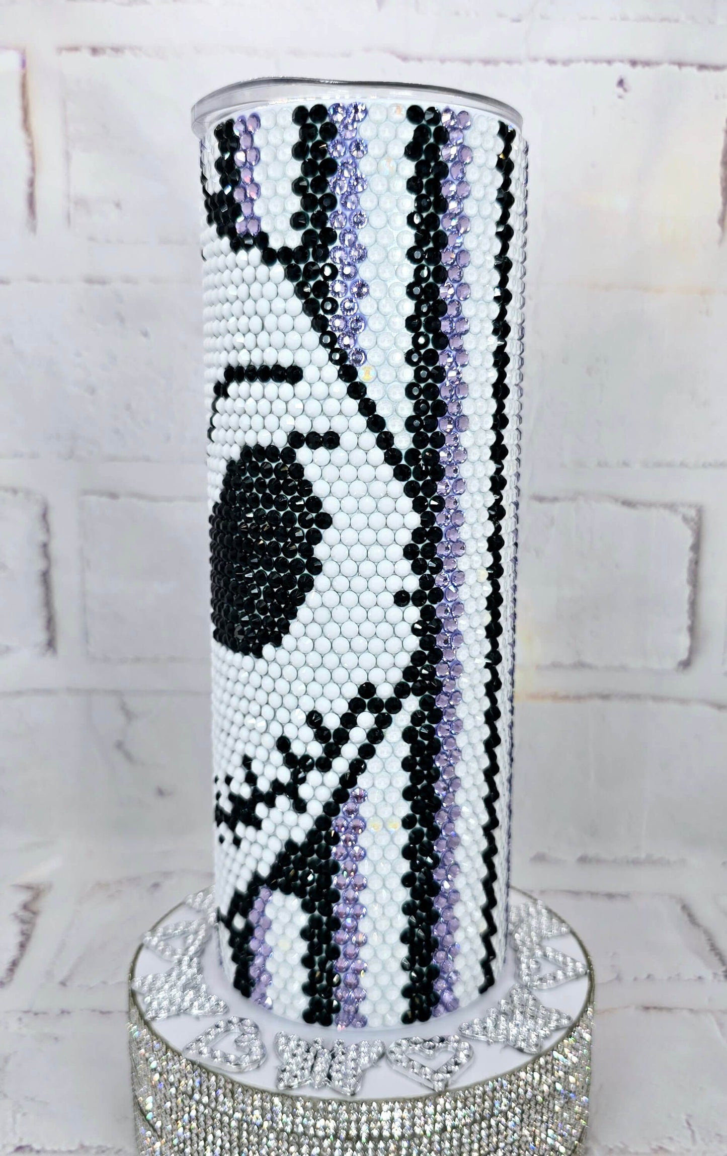 1071 Skull 20oz Rhinestone Tumbler