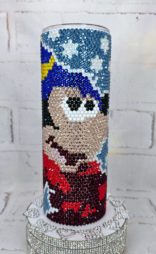 1076 MM Wizard 20oz Rhinestone Tumbler