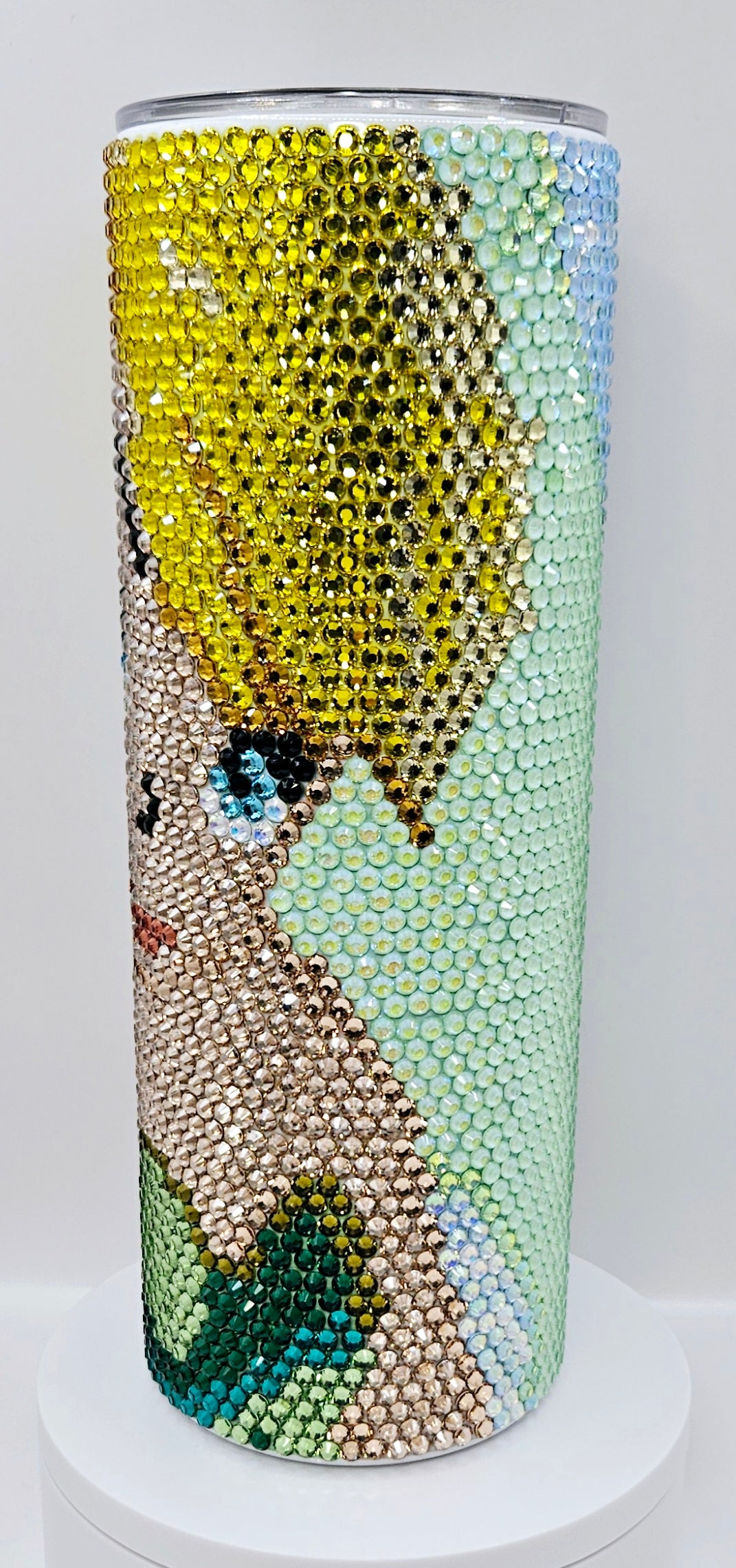 1078 Green Fairy 20oz Rhinestone Tumbler