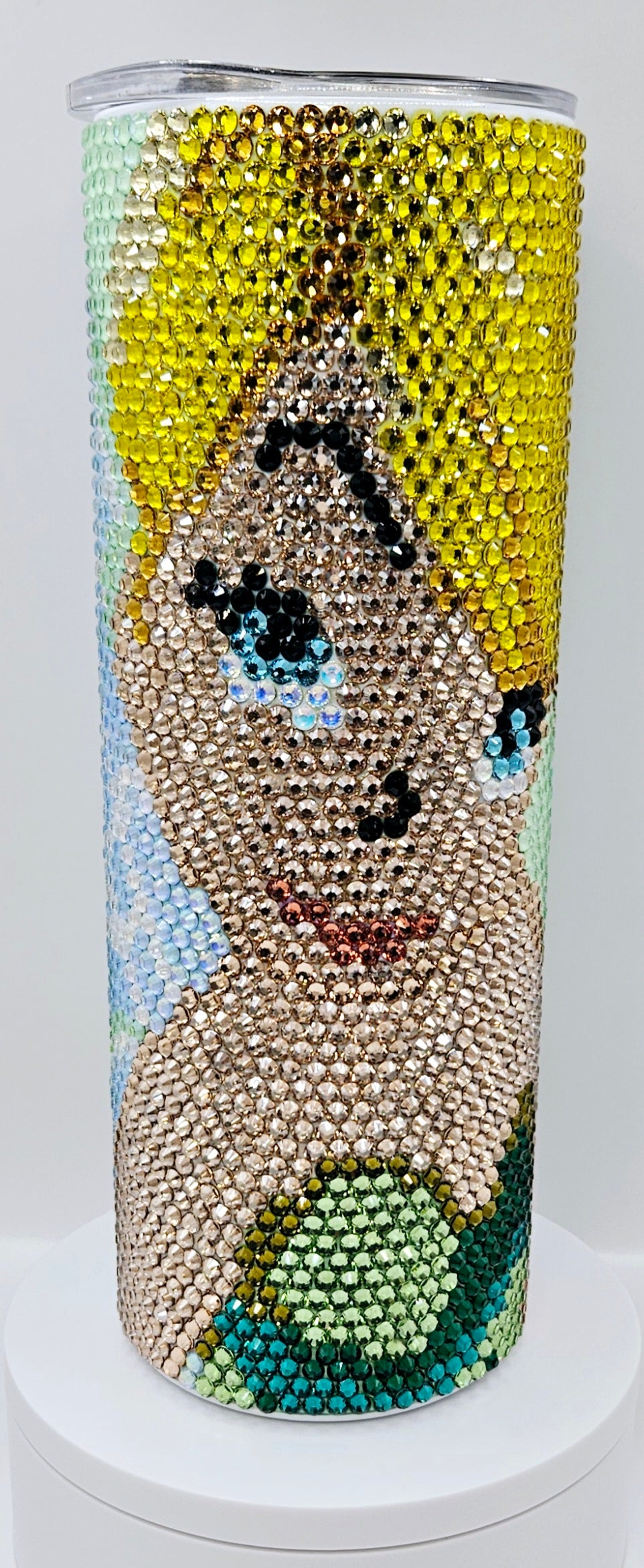 1078 Green Fairy 20oz Rhinestone Tumbler