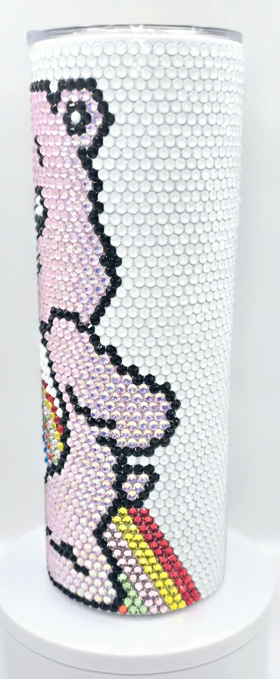 1085 RB Bear 20oz Rhinestone Tumbler