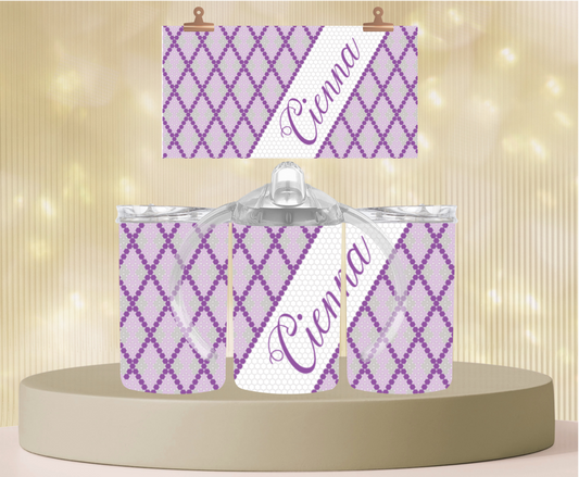 5016 Personalised Lucky Diamond Purple