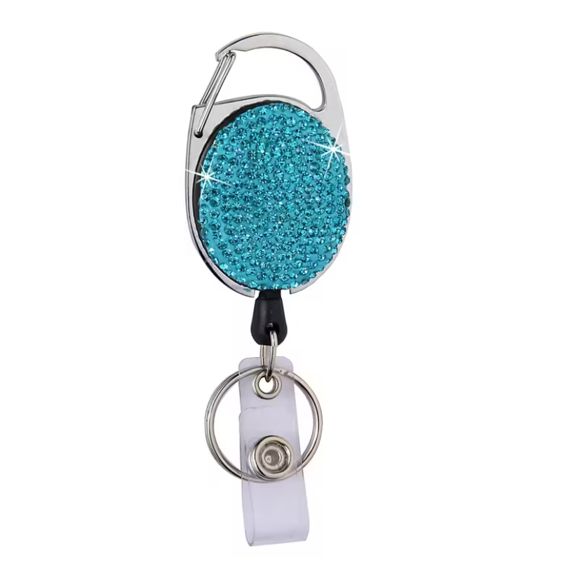 Rhinestone Pull Cord for ID Badges
