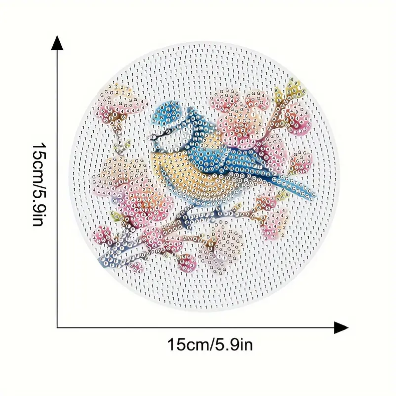 Set 10 Place Mat Kit 3 Cute Bird Designs