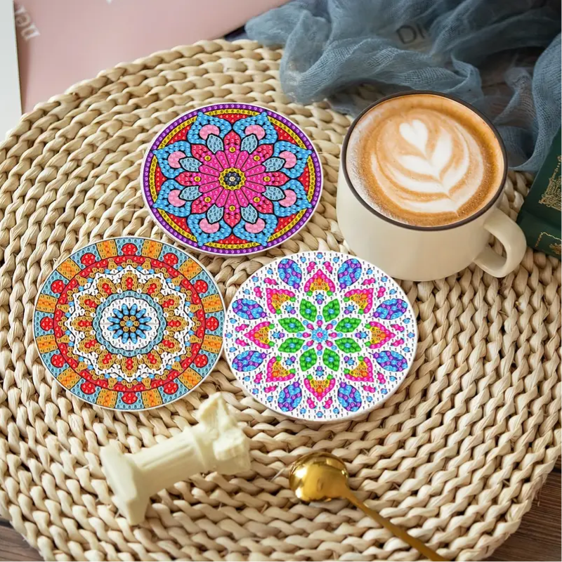 Cup Coaster Kit 10 Designs Set